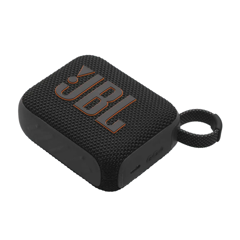 Caixa De Som Portátil JBL Go 4 Com Bluetooth Cor Preto