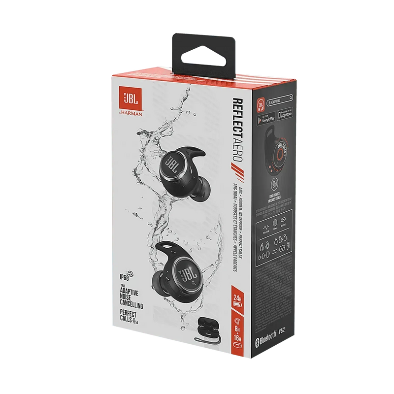 JBL Fone de Ouvido Reflect Aero TWS, Bluetooth, Com Cancelamento de Ruído, À Prova D'água