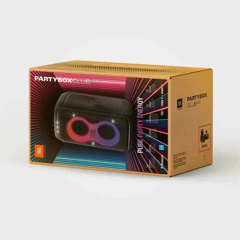 Caixa De Som Bluetooth Jbl Partybox Club 120
