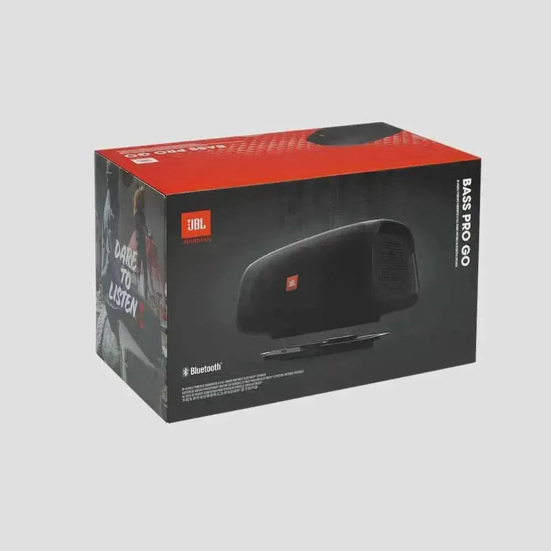 Caixa de Som Portátil JBL Bass Pro Go com Bluetooth Subwoofer